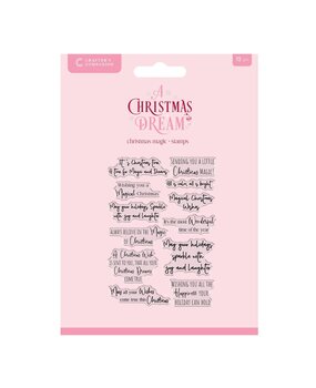 Crafter's Companion A Christmas Dream Clear Stamps Christmas Magic (SS-ACD-CA-ST-MAG) Crafter's Companion A Christmas Dream Clear Stamps Christmas Magic (SS-ACD-CA-ST-MAG)