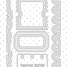 Studio Light Slimline Page Ticket Cutting Dies (SL-ES-CD81) (OUTLET) Studio Light Slimline Page Ticket Cutting Dies (SL-ES-CD81) (OUTLET)