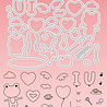 Studio Light Sweet Stories Stamp & Die Toadally in Love (SL-SS-SCD52) (OUTLET) Studio Light Sweet Stories Stamp & Die Toadally in Love (SL-SS-SCD52) (OUTLET)