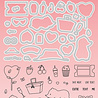 Studio Light Sweet Stories Stamp & Die Lovely Date (SL-SS-SCD53) (OUTLET) Studio Light Sweet Stories Stamp & Die Lovely Date (SL-SS-SCD53) (OUTLET)