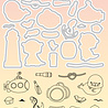 Studio Light Sweet Stories Stamp & Cutting Die Sea Shore (SL-SS-SCD58) (OUTLET) Studio Light Sweet Stories Stamp & Cutting Die Sea Shore (SL-SS-SCD58) (OUTLET)