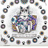 Katkin Krafts Just Chillin' A5 Clear Stamp Set (KK0011) (OUTLET) Katkin Krafts Just Chillin' A5 Clear Stamp Set (KK0011) (OUTLET)