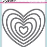 Heffy Doodle Stitched Hearts Dies (HFD0162) (OUTLET) Heffy Doodle Stitched Hearts Dies (HFD0162) (OUTLET)