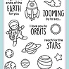 Heffy Doodle Spaced Out Clear Stamps (HFD0176) (OUTLET) Heffy Doodle Spaced Out Clear Stamps (HFD0176) (OUTLET)