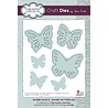 Creative Expressions Sam Poole Craft Die Shabby Basics Shabby Butterflies (CEDSP011) (OUTLET) Creative Expressions Sam Poole Craft Die Shabby Basics Shabby Butterflies (CEDSP011) (OUTLET)