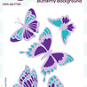 Creative Expressions Mini Triple Layering Stencil Butterfly Background (CEMLSBUTTER) (OUTLET) Creative Expressions Mini Triple Layering Stencil Butterfly Background (CEMLSBUTTER) (OUTLET)