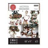 Re-Design Whimsical Holiday Dreams 8,5x11 Inch Middy Transfers (676643)