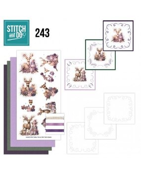 Find It Trading Stitch and Do Pastel Purple Christmas (STDO243) Find It Trading Stitch and Do Pastel Purple Christmas (STDO243)