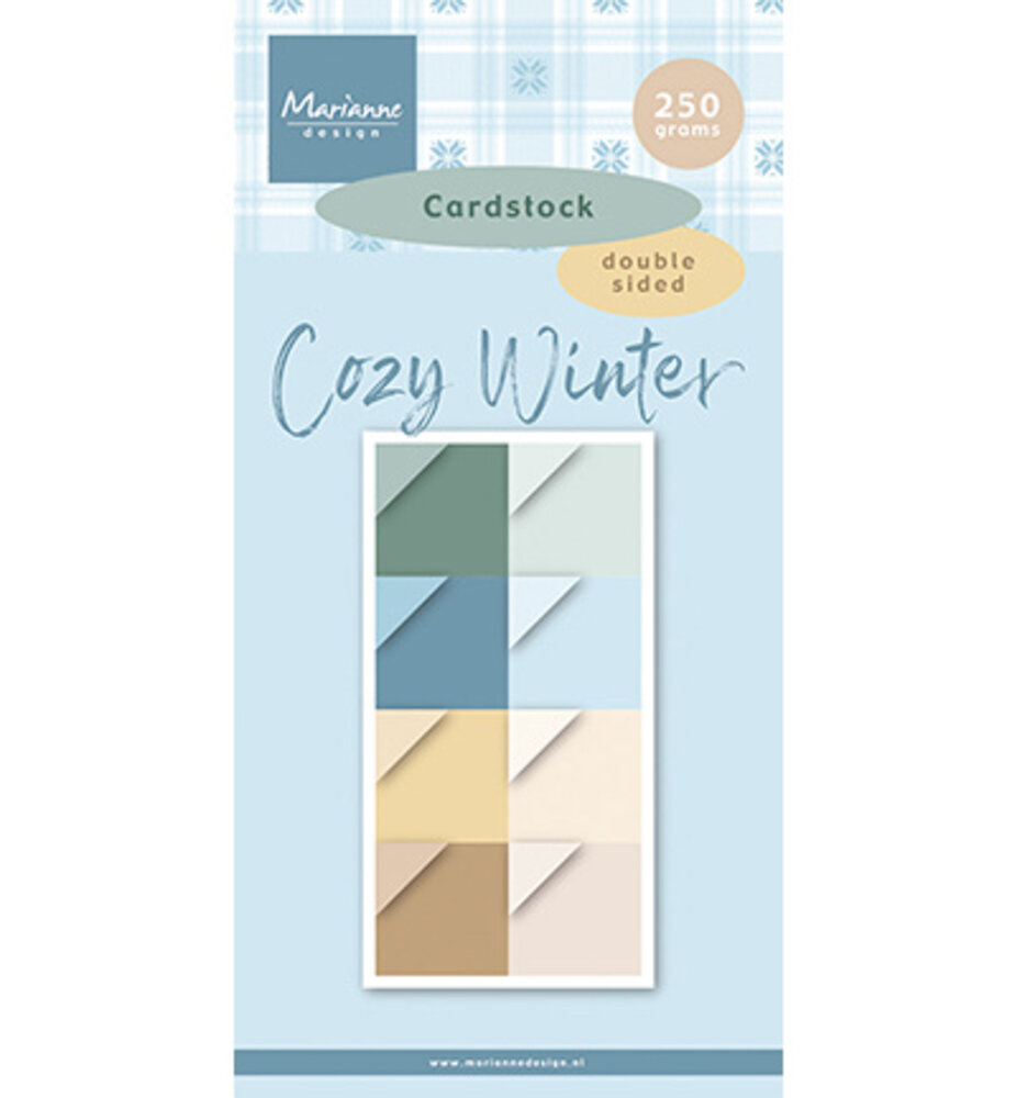 Marianne Design Cozy Winter 15x30cm Cardstock (PK9213)