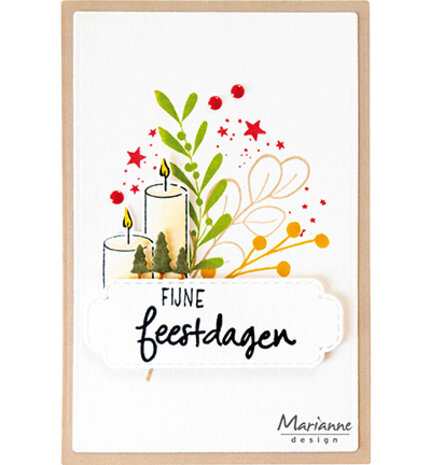 Marianne Design Silhouette Art Clear Stamps Eucalyptus Twig (CS1181) Marianne Design Silhouette Art Clear Stamps Eucalyptus Twig (CS1181)