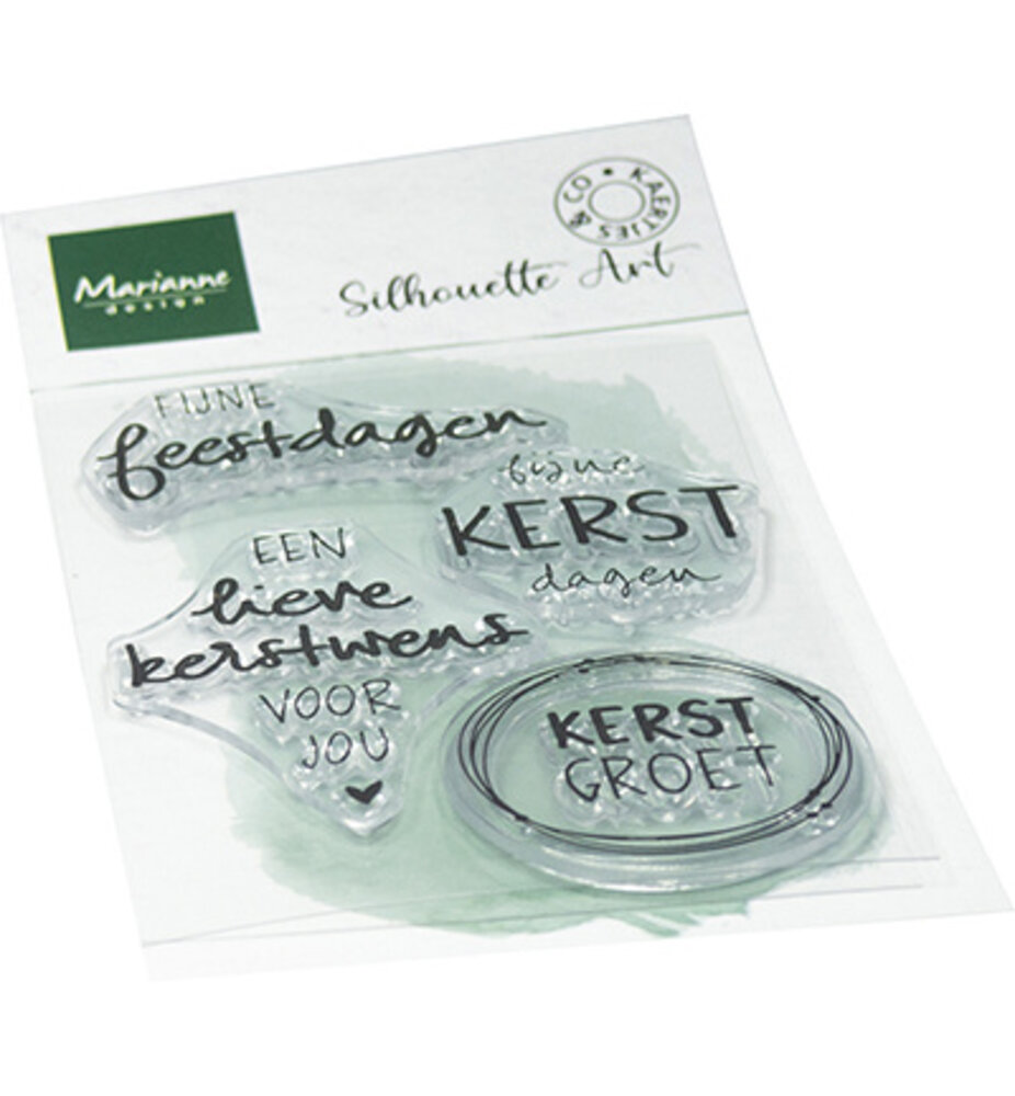 Marianne Design Clear Stamps Kerstwensen (CS1182) Marianne Design Clear Stamps Kerstwensen (CS1182)