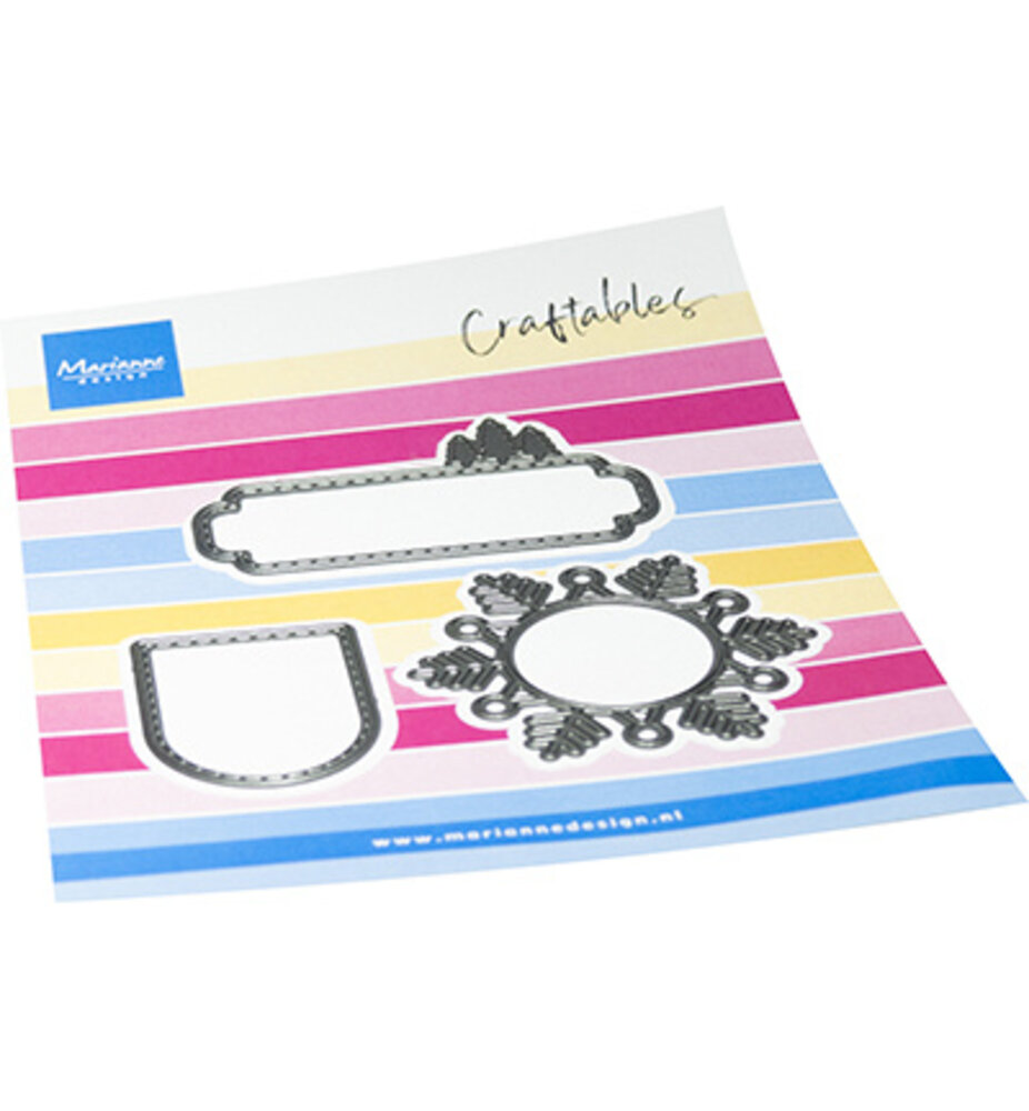 Marianne Design Craftables Winter Labels (CR1701) Marianne Design Craftables Winter Labels (CR1701)