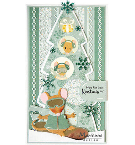 Marianne Design Craftables Winter Labels (CR1701) Marianne Design Craftables Winter Labels (CR1701)
