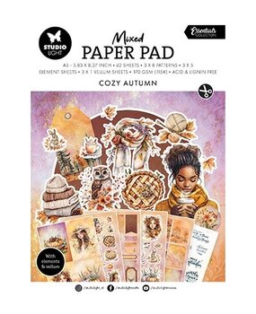 Studio Light Essentials Cozy Autumn A5 Mixed Paper Pad (SL-ES-MPP369) Studio Light Essentials Cozy Autumn A5 Mixed Paper Pad (SL-ES-MPP369)