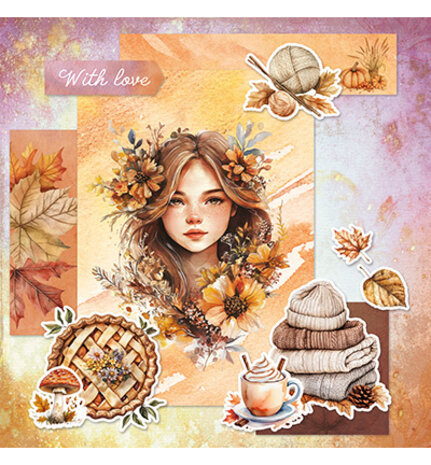 Studio Light Essentials Cozy Autumn A5 Mixed Paper Pad (SL-ES-MPP369) Studio Light Essentials Cozy Autumn A5 Mixed Paper Pad (SL-ES-MPP369)