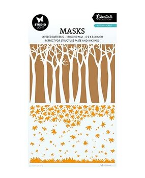 Studio Light Essentials Masking Stencil Autumn Forest (SL-ES-MASK373)