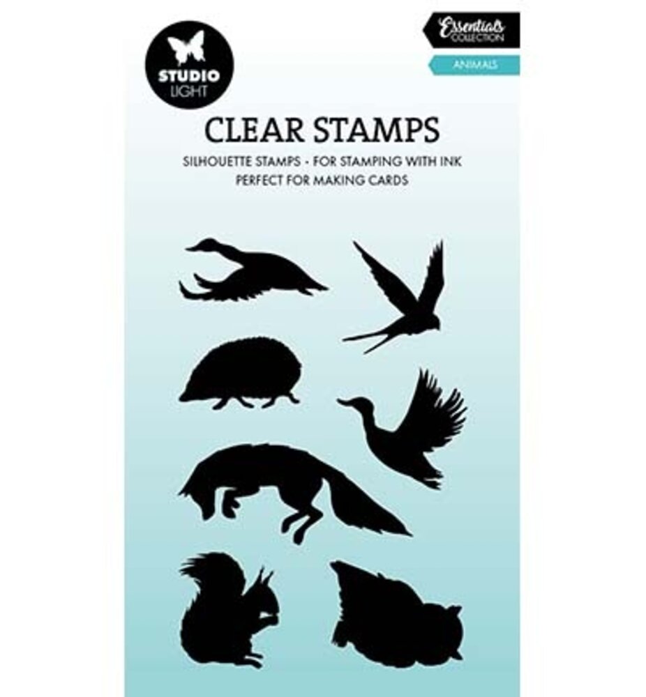 Studio Light Essentials Clear Stamps Animals (SL-ES-STAMP876) Studio Light Essentials Clear Stamps Animals (SL-ES-STAMP876)