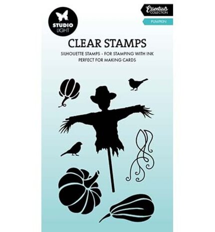 Studio Light Essentials Clear Stamps Pumpkin (SL-ES-STAMP877)