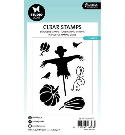 Studio Light Essentials Clear Stamps Pumpkin (SL-ES-STAMP877)