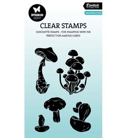 Studio Light Essentials Clear Stamps Mushrooms (SL-ES-STAMP878) Studio Light Essentials Clear Stamps Mushrooms (SL-ES-STAMP878)
