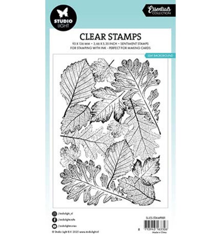 Studio Light Essentials Clear Stamps Leaf Background (SL-ES-STAMP881) Studio Light Essentials Clear Stamps Leaf Background (SL-ES-STAMP881)