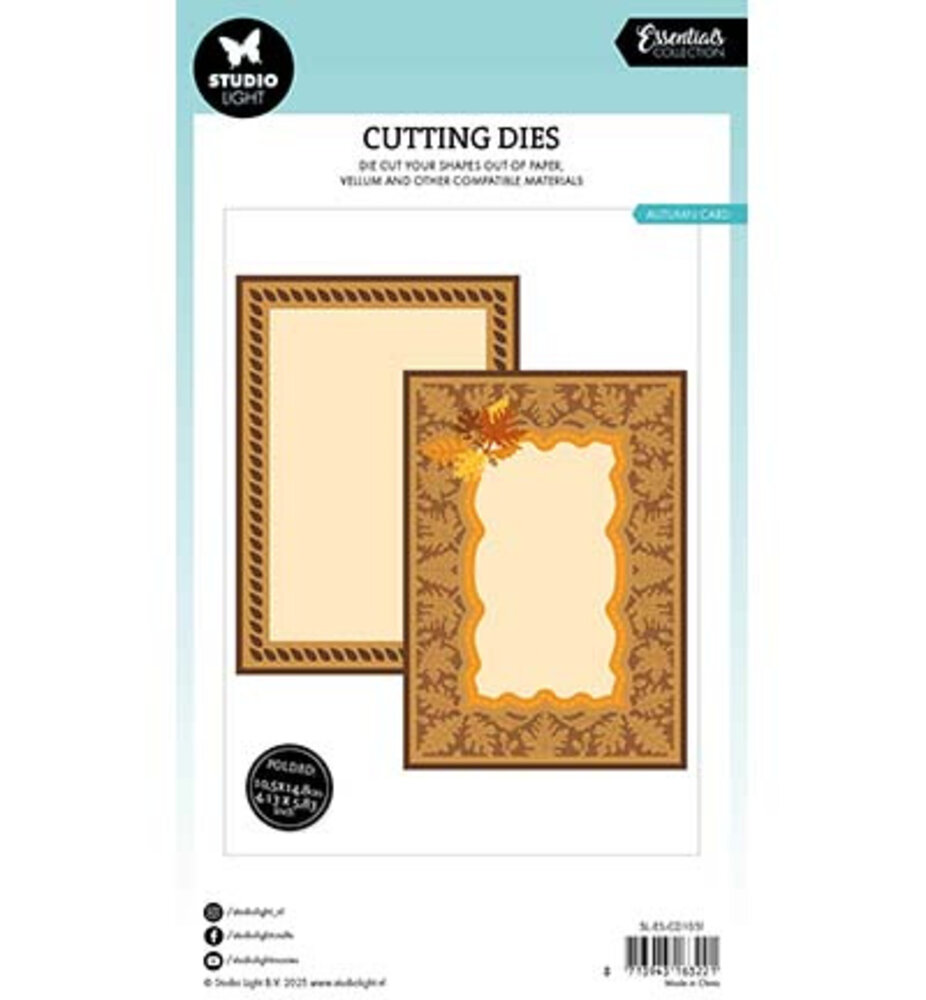 Studio Light Essentials Snijmal Autumn Card (SL-ES-CD1051) Studio Light Essentials Snijmal Autumn Card (SL-ES-CD1051)