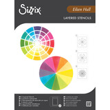 Sizzix Eileen Hull Layered Stencils Color Wheel (666879)