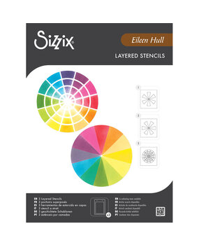Sizzix Eileen Hull Layered Stencils Color Wheel (666879)