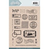 Card Deco Clear Stamp Post Card (CDECS157)