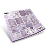 Berrie's Beauties Pastel Purple Christmas 8x8 Inch Paper Pack (BBPP10024)
