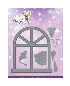 Berrie's Beauties Pastel Purple Christmas Dies Pastel Window (BBD10056) Berrie's Beauties Pastel Purple Christmas Dies Pastel Window (BBD10056)