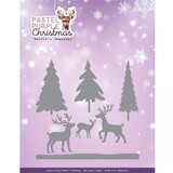 Berrie's Beauties Pastel Purple Christmas Dies Pastel Deer (BBD10058)