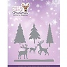 Berrie's Beauties Pastel Purple Christmas Dies Pastel Deer (BBD10058) Berrie's Beauties Pastel Purple Christmas Dies Pastel Deer (BBD10058)