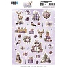 Berrie's Beauties Pastel Purple Christmas Elements Sheet (CD12369) Berrie's Beauties Pastel Purple Christmas Elements Sheet (CD12369)