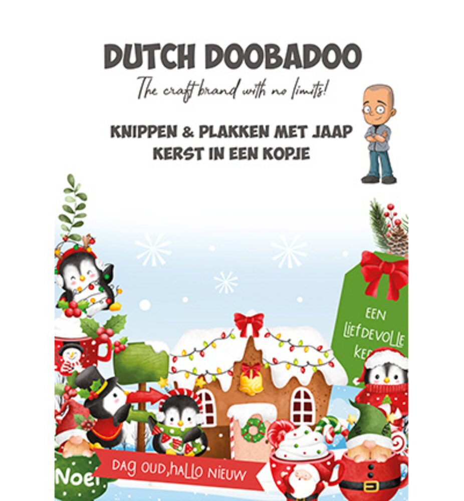 Dutch Doobadoo Knippen en Plakken met Jaap Christmas in a Cup (473.015.001) Dutch Doobadoo Knippen en Plakken met Jaap Christmas in a Cup (473.015.001)