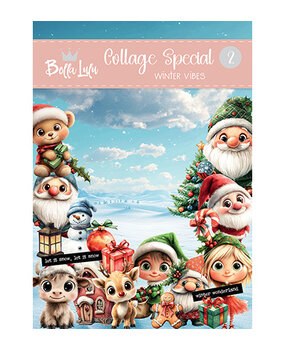 Bella Lulu Winter Vibes A4 Collage Boek (3012/0008) Bella Lulu Winter Vibes A4 Collage Boek (3012/0008)
