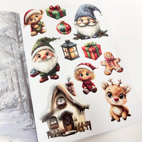 Bella Lulu Winter Vibes A4 Collage Boek (3012/0008) Bella Lulu Winter Vibes A4 Collage Boek (3012/0008)