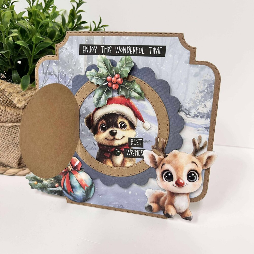 Bella Lulu Winter Vibes A4 Collage Boek (3012/0008) Bella Lulu Winter Vibes A4 Collage Boek (3012/0008)