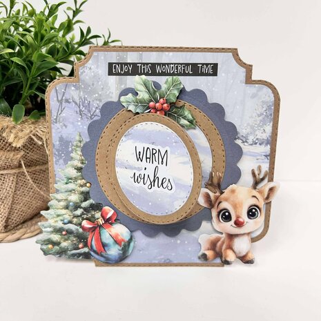 Bella Lulu Winter Vibes A4 Collage Boek (3012/0008) Bella Lulu Winter Vibes A4 Collage Boek (3012/0008)