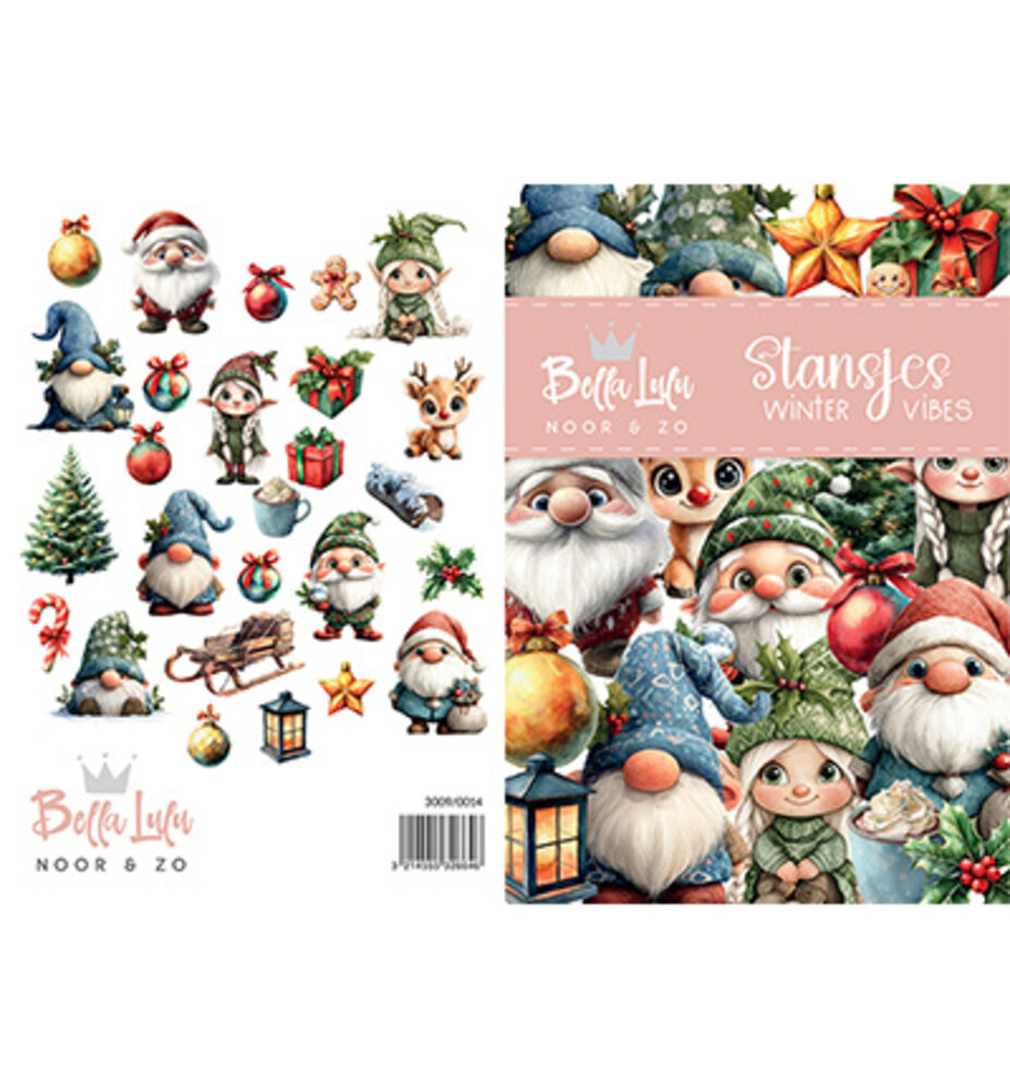 Bella Lulu Winter Vibes Die Cuts (3009/0014) Bella Lulu Winter Vibes Die Cuts (3009/0014)