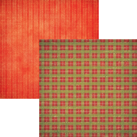 Elizabeth Craft Designs Festive Holly 12x12 Inch Cardstock Paper (C034)