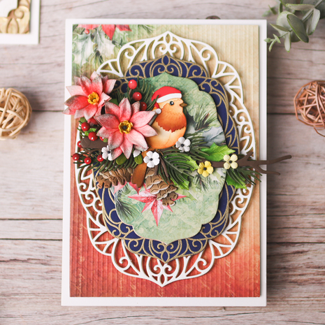 Elizabeth Craft Designs Festive Holly A5 Clear Stamps Festive Holly Sentiments (CS417) Elizabeth Craft Designs Festive Holly A5 Clear Stamps Festive Holly Sentiments (CS417)