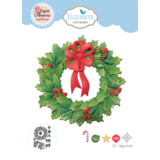 Elizabeth Craft Designs Festive Holly Dies Holiday Wreath (2271)