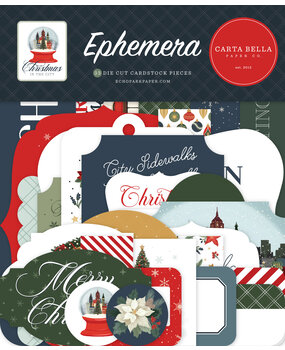 Carta Bella Christmas In The City Ephemera (CBCIC456024) Carta Bella Christmas In The City Ephemera (CBCIC456024)