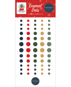 Carta Bella Christmas In The City Enamel Dots (CBCIC456028) Carta Bella Christmas In The City Enamel Dots (CBCIC456028)
