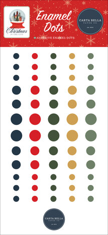 Carta Bella Christmas In The City Enamel Dots (CBCIC456028)