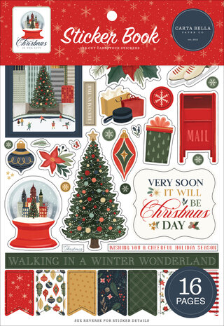 Carta Bella Christmas In The City Sticker Book (CBCIC456029)