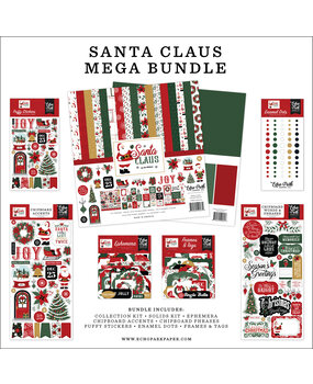 Echo Park Santa Claus 12x12 Inch Mega Bundle (SC457050) Echo Park Santa Claus 12x12 Inch Mega Bundle (SC457050)