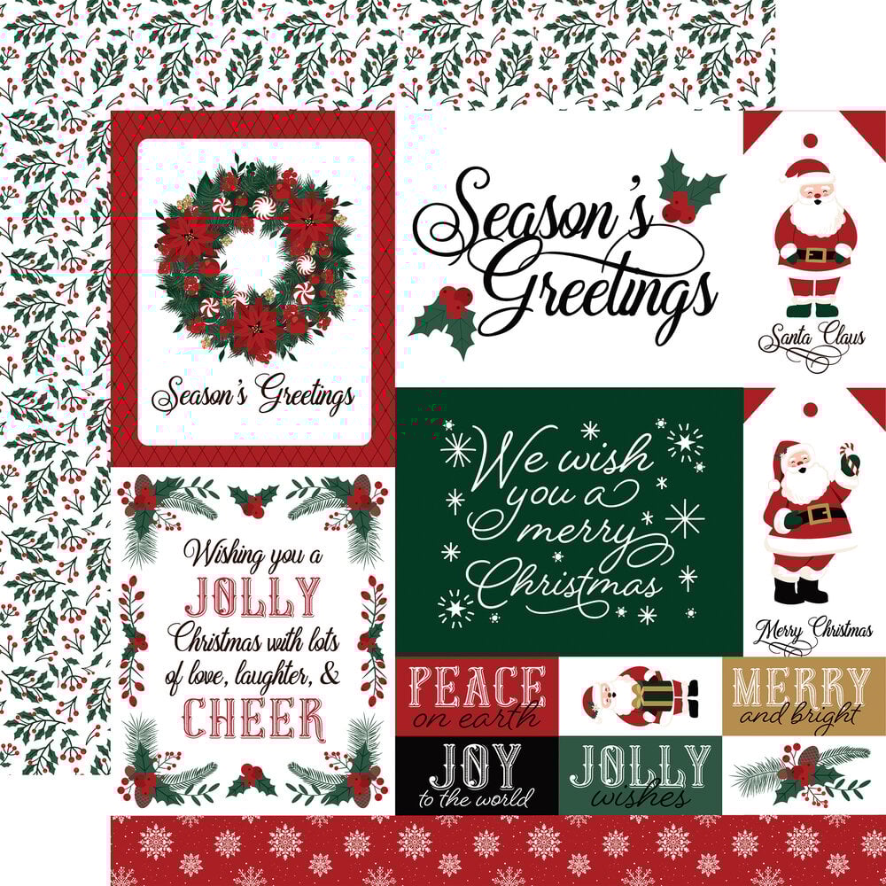 Echo Park Santa Claus 12x12 Inch Collection Kit (SC457016) Echo Park Santa Claus 12x12 Inch Collection Kit (SC457016)