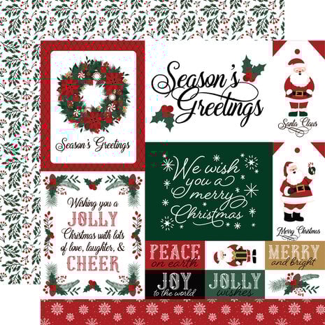 Echo Park Santa Claus 12x12 Inch Collection Kit (SC457016) Echo Park Santa Claus 12x12 Inch Collection Kit (SC457016)